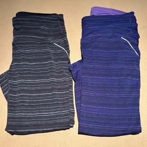 Womens Athleta tights bundle